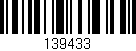 Código de barras (EAN, GTIN, SKU, ISBN): '139433'