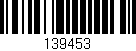 Código de barras (EAN, GTIN, SKU, ISBN): '139453'