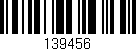 Código de barras (EAN, GTIN, SKU, ISBN): '139456'