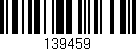 Código de barras (EAN, GTIN, SKU, ISBN): '139459'