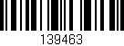 Código de barras (EAN, GTIN, SKU, ISBN): '139463'