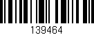 Código de barras (EAN, GTIN, SKU, ISBN): '139464'
