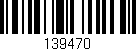 Código de barras (EAN, GTIN, SKU, ISBN): '139470'