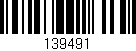Código de barras (EAN, GTIN, SKU, ISBN): '139491'