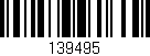 Código de barras (EAN, GTIN, SKU, ISBN): '139495'