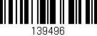 Código de barras (EAN, GTIN, SKU, ISBN): '139496'
