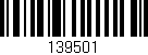 Código de barras (EAN, GTIN, SKU, ISBN): '139501'