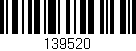 Código de barras (EAN, GTIN, SKU, ISBN): '139520'