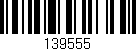 Código de barras (EAN, GTIN, SKU, ISBN): '139555'