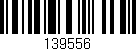 Código de barras (EAN, GTIN, SKU, ISBN): '139556'