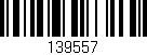Código de barras (EAN, GTIN, SKU, ISBN): '139557'