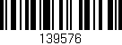 Código de barras (EAN, GTIN, SKU, ISBN): '139576'