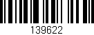 Código de barras (EAN, GTIN, SKU, ISBN): '139622'