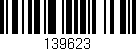 Código de barras (EAN, GTIN, SKU, ISBN): '139623'