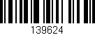 Código de barras (EAN, GTIN, SKU, ISBN): '139624'
