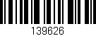 Código de barras (EAN, GTIN, SKU, ISBN): '139626'
