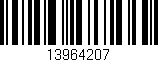 Código de barras (EAN, GTIN, SKU, ISBN): '13964207'