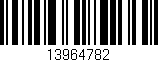 Código de barras (EAN, GTIN, SKU, ISBN): '13964782'