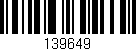 Código de barras (EAN, GTIN, SKU, ISBN): '139649'