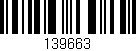 Código de barras (EAN, GTIN, SKU, ISBN): '139663'