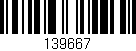 Código de barras (EAN, GTIN, SKU, ISBN): '139667'