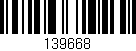 Código de barras (EAN, GTIN, SKU, ISBN): '139668'