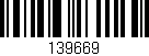 Código de barras (EAN, GTIN, SKU, ISBN): '139669'