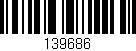 Código de barras (EAN, GTIN, SKU, ISBN): '139686'