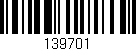 Código de barras (EAN, GTIN, SKU, ISBN): '139701'