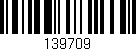 Código de barras (EAN, GTIN, SKU, ISBN): '139709'