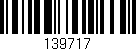 Código de barras (EAN, GTIN, SKU, ISBN): '139717'