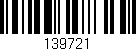 Código de barras (EAN, GTIN, SKU, ISBN): '139721'