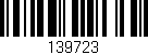 Código de barras (EAN, GTIN, SKU, ISBN): '139723'