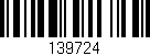 Código de barras (EAN, GTIN, SKU, ISBN): '139724'