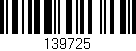 Código de barras (EAN, GTIN, SKU, ISBN): '139725'