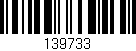 Código de barras (EAN, GTIN, SKU, ISBN): '139733'