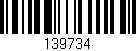 Código de barras (EAN, GTIN, SKU, ISBN): '139734'