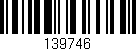 Código de barras (EAN, GTIN, SKU, ISBN): '139746'