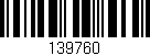 Código de barras (EAN, GTIN, SKU, ISBN): '139760'