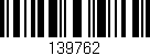 Código de barras (EAN, GTIN, SKU, ISBN): '139762'