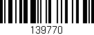 Código de barras (EAN, GTIN, SKU, ISBN): '139770'