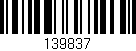 Código de barras (EAN, GTIN, SKU, ISBN): '139837'