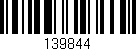 Código de barras (EAN, GTIN, SKU, ISBN): '139844'