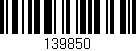 Código de barras (EAN, GTIN, SKU, ISBN): '139850'