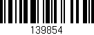 Código de barras (EAN, GTIN, SKU, ISBN): '139854'
