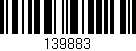 Código de barras (EAN, GTIN, SKU, ISBN): '139883'