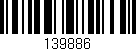 Código de barras (EAN, GTIN, SKU, ISBN): '139886'