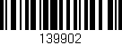 Código de barras (EAN, GTIN, SKU, ISBN): '139902'