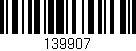 Código de barras (EAN, GTIN, SKU, ISBN): '139907'
