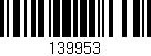 Código de barras (EAN, GTIN, SKU, ISBN): '139953'